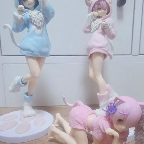 [BUNJANG] Re:Zero Rem & Ram Figure Bundle Set / 리제로 렘 람 피규어 일괄