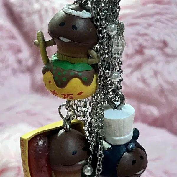 [BUNJANG] Handmade Nameko Mushroom Keychain / (할인적용)[handmade] 나메코 키링 열쇠고리