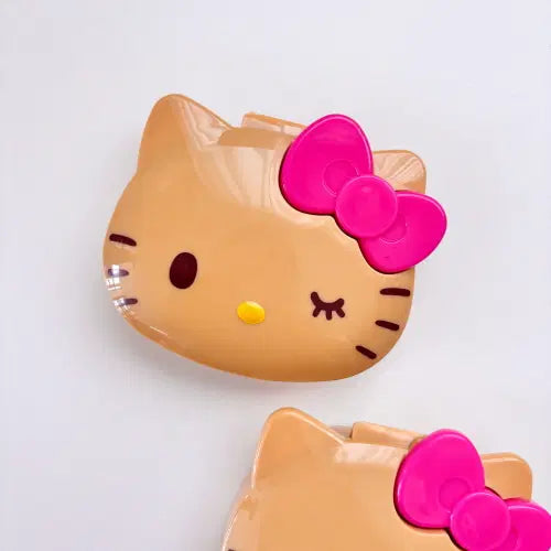 [BUNJANG] Sanrio Tanning Kitty Multi-Purpose Storage Case / [정품] 산리오 태닝키티 다용도 소품 케이스 속눈썹 보관함 소지품 수납함