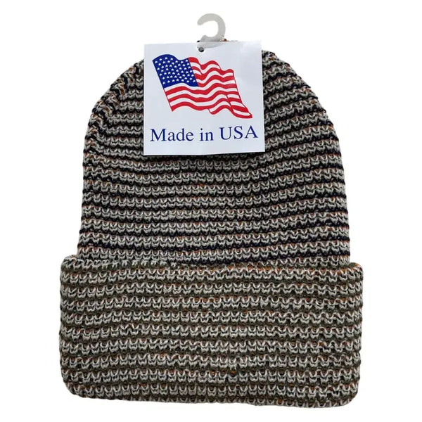 [BUNJANG] MADE U.S.A Tweed Mix Beanie Hat / MADE U.S.A 트위드 믹스 비니 모자 b21