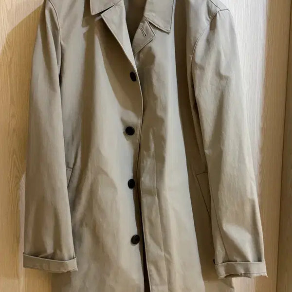 [BUNJANG] Theory Beige Trench Coat Medium / 띠어리 베이지 트렌치코트 M사이즈 상태좋음