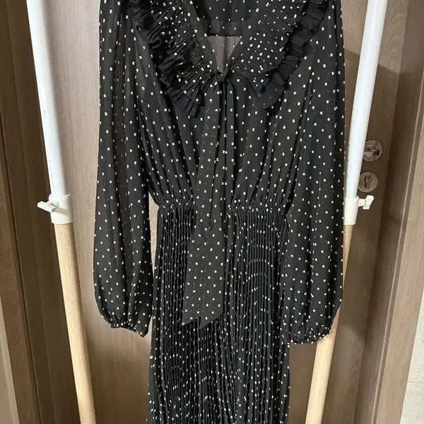 [BUNJANG] Maje Polka Dot Dress Size 55 / 마쥬 도트원피스 55