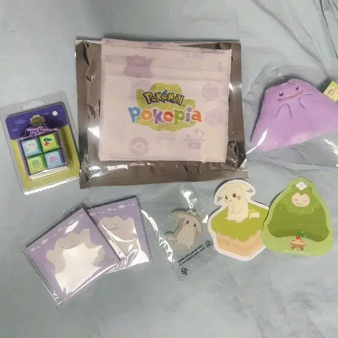[BUNJANG] POCOPIA Pop-up Bagu Pack Changbaekkachu Keychain & Flat Metamong / 포코피아 팝업 창백카츄 바쿠팩 양도