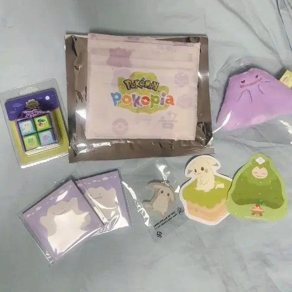 [BUNJANG] POCOPIA Pop-up Bagu Pack Changbaekkachu Keychain & Flat Metamong / 포코피아 팝업 창백카츄 바쿠팩 양도
