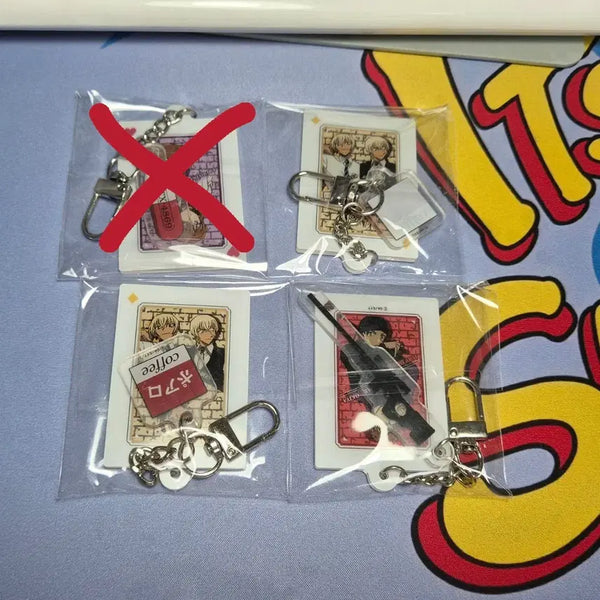 [BUNJANG] Detective Conan Acrylic Keychain / 명탐정 코난 아크릴 키링 판매 (교환)