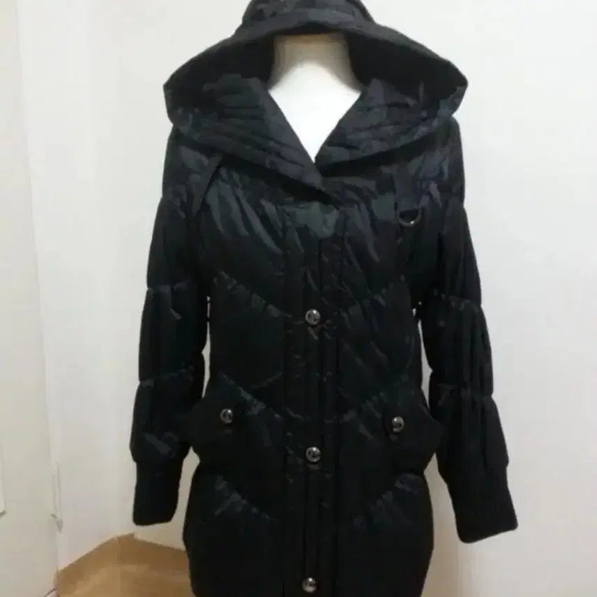[BUNJANG] KIN Women's Hooded Padded Jacket Black / KIN 여성 후드 패딩
