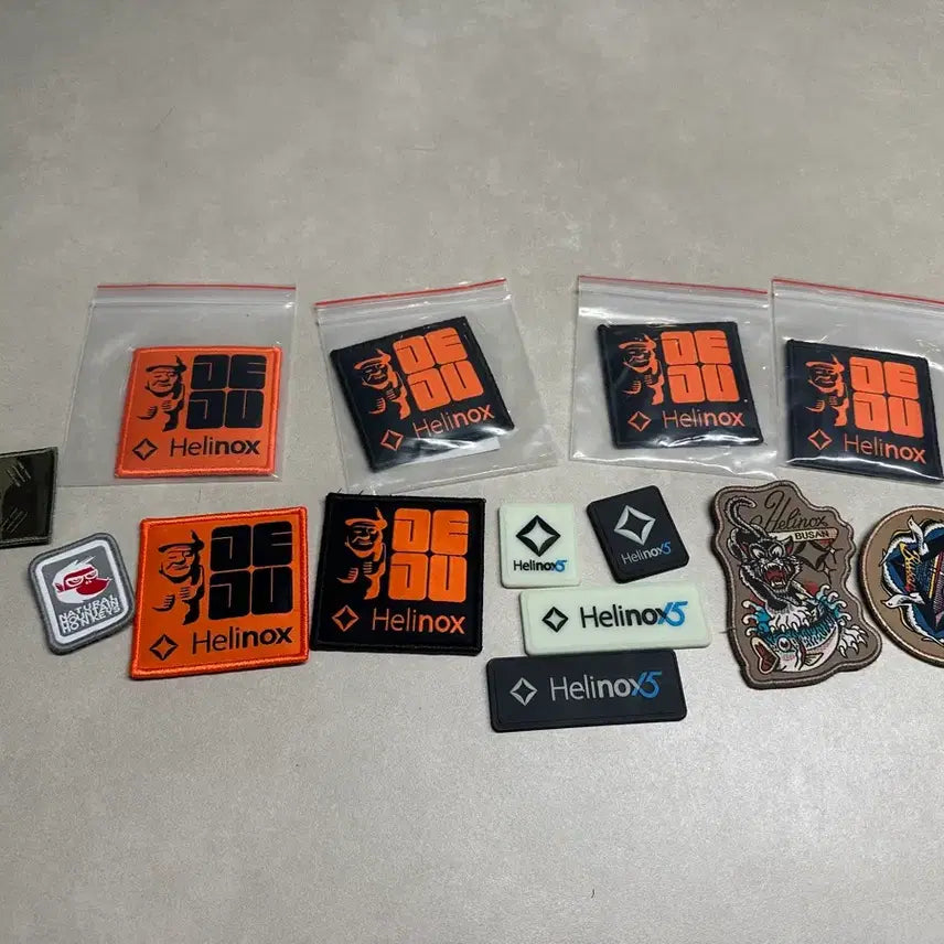 [BUNJANG] Helinox Patch Set (Busan, Jeju, X5) / 헬리녹스 부산패치 / 헬리녹스 제주패치 / 헬리녹스 x5패치