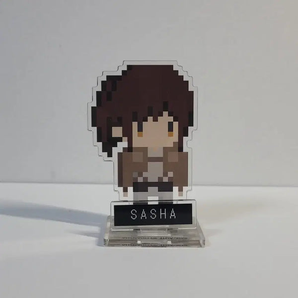 [BUNJANG] Attack on Titan Sasha Pixel Acrylic Stand / 진격거인 사샤 픽셀 아크릴 스탠드