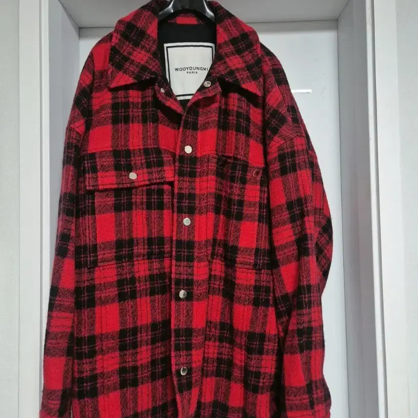 [BUNJANG] Wooyoungmi Check Quilted Jacket / 우영미 체크누빔자켓