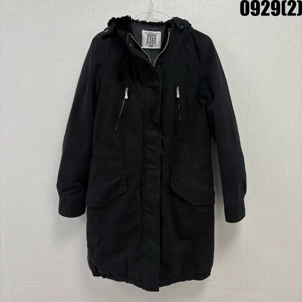 [BUNJANG] Buckaroo Black Hooded Coat M / 버커루 후드 블랙 코트 M