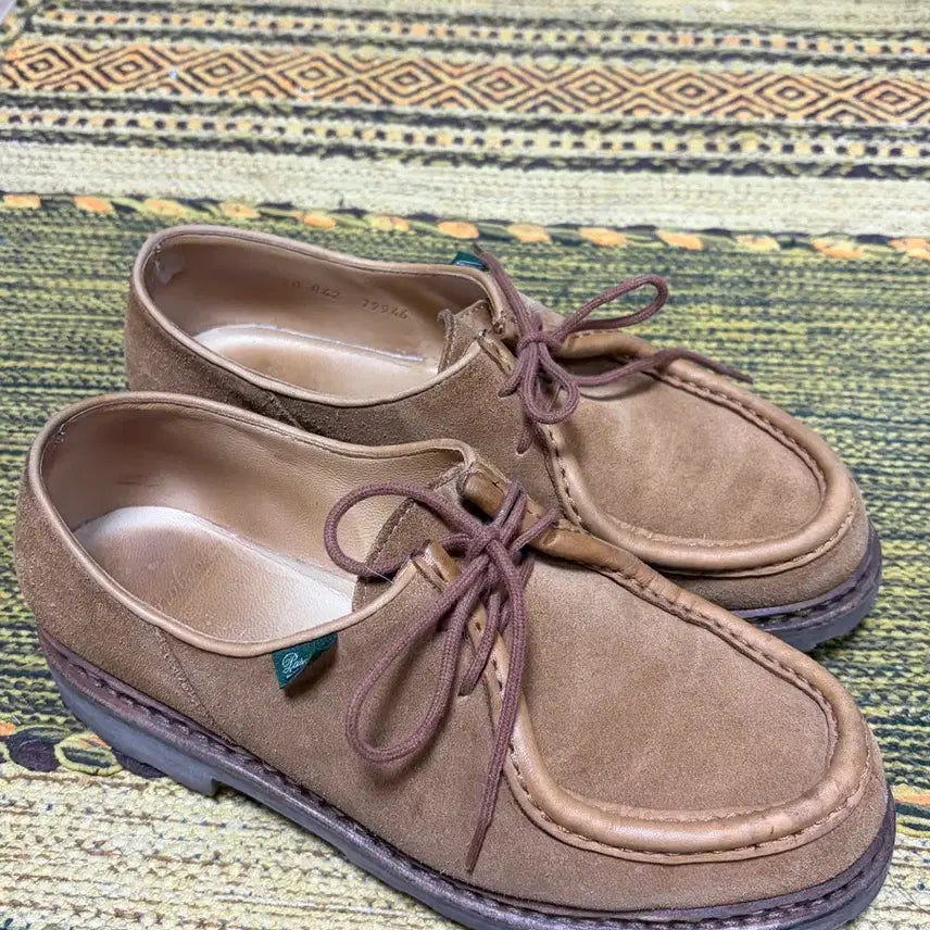 [BUNJANG] Paraboot Michael Whiskey Suede Shoes Size 42 / 파라부트 미카엘 위스키 42