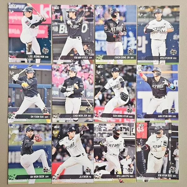 [BUNJANG] KBO Baseball Cards 2026 Plus KT Regular - 73 Card Bundle Set / [일괄정리] 2026 KBO카드 플러스 [노멀-KT 73장]