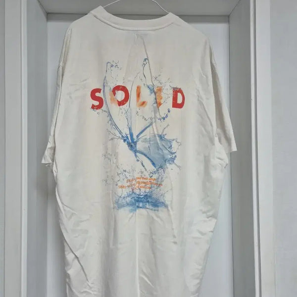 [BUNJANG] Solid Homme Butterfly Short Sleeve T-Shirt / 솔리드옴므 나비 반팔티