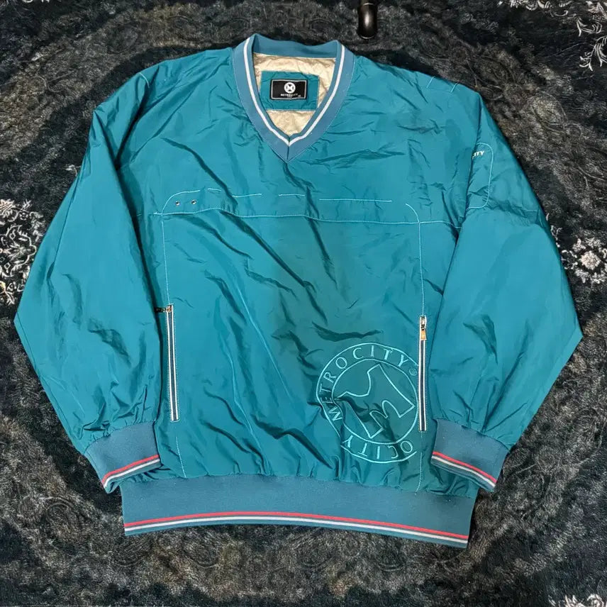 [BUNJANG] Mettrocity Nylon Windbreaker / 메트로시티 나일론 바람막이
