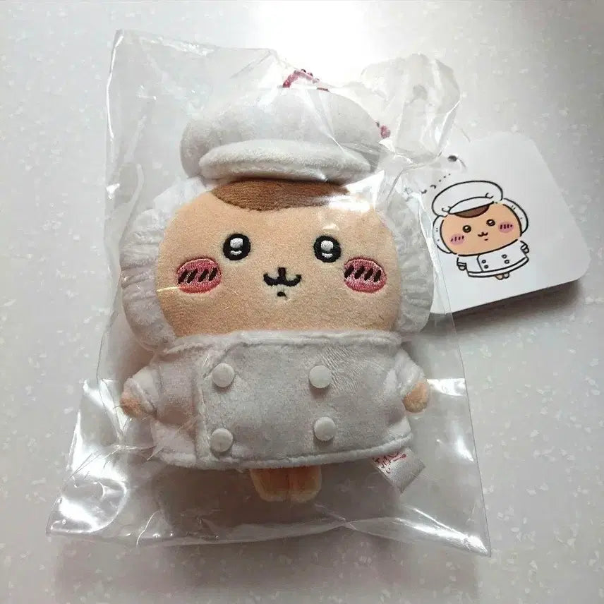 [BUNJANG] Chiikawa Restaurant Kitchen Chef Kurimanju Keyring / 2주 내 출고/치이카와) 레스토랑 주방 담당 조리사 쿠리만쥬 키링