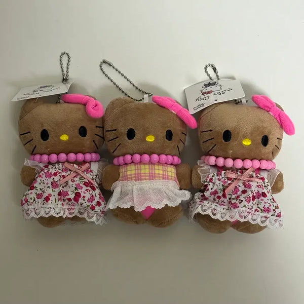 [BUNJANG] Sanrio Tanning Hello Kitty Doll Keyring / 산리오 태닝 헬로키티 인형 키링