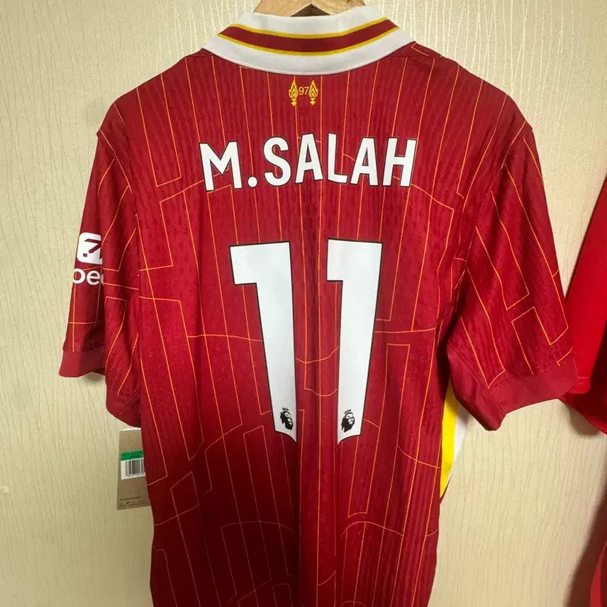 [BUNJANG] Liverpool 24-25 Salah Authentic Jersey / (새상품)(정품)리버풀 24-25 살라 어센틱 유니폼