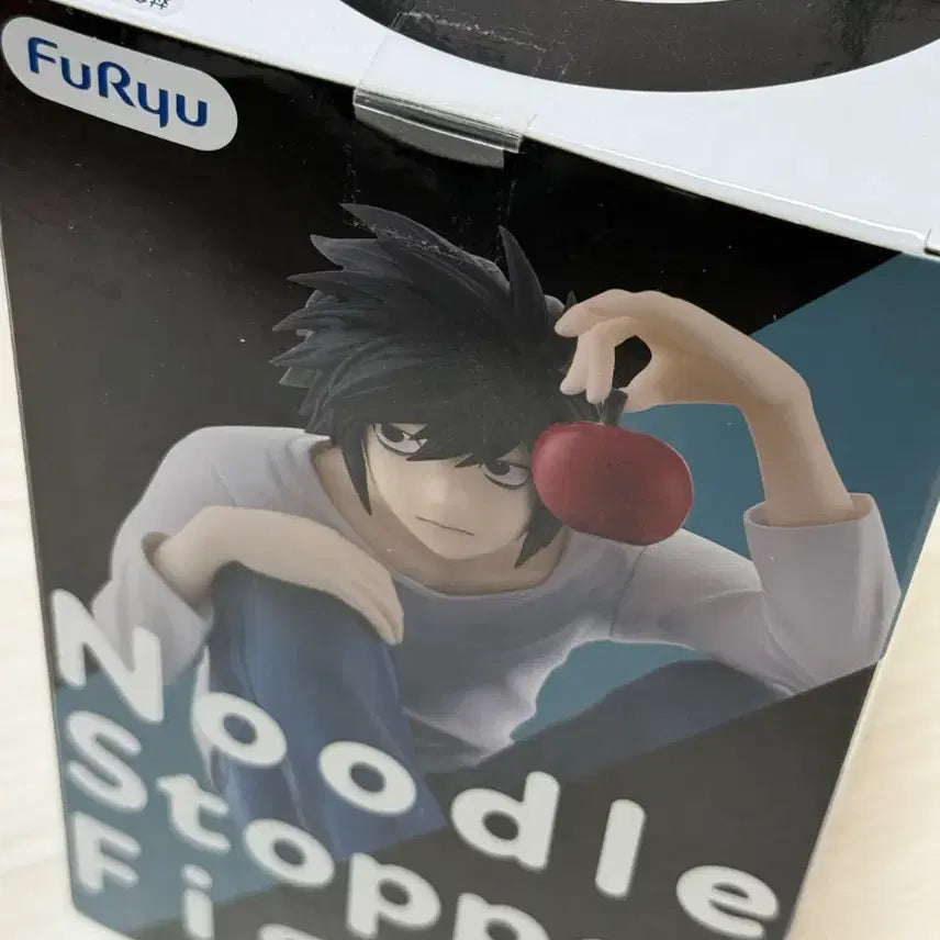 [BUNJANG] Death Note L Noodles Stopper Figure (Sealed) / 데스노트 엘 누들스토퍼 미개봉