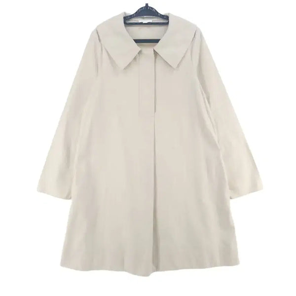 [BUNJANG] COS Beige Medium Collar Midi Dress / [여34]COS 베이지 빅카라 미디 원피스[Y69-125]/레이디블루
