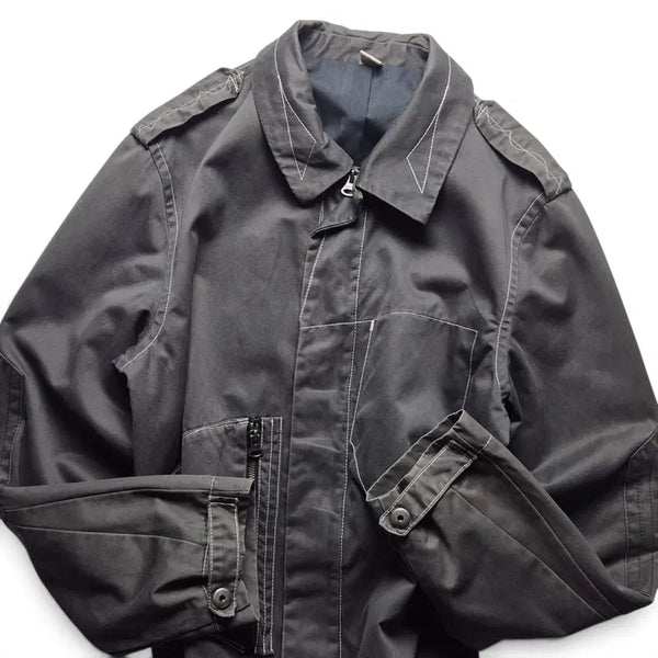 [BUNJANG] Levi's 00s Stitch Utility Jacket - Charcoal, Size L / [L] 리바이스 00s 스티치 유틸리티 자켓