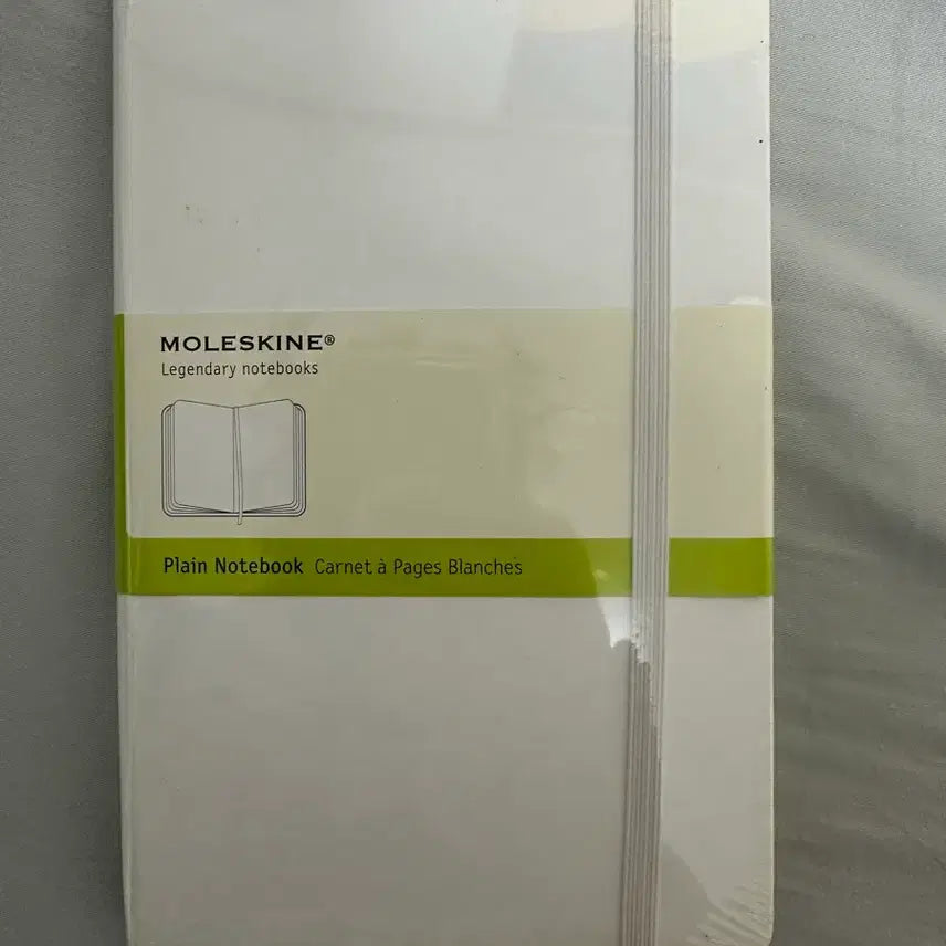 [BUNJANG] Moleskine Plain White Notebook / 몰스킨 플레인 무지 노트 화이트 미개봉