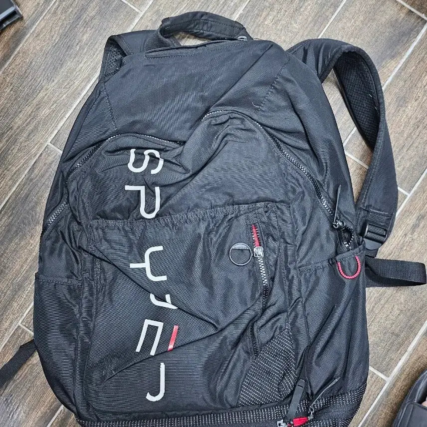 [BUNJANG] Spider Black Backpack / 스파이더 백팩 검정