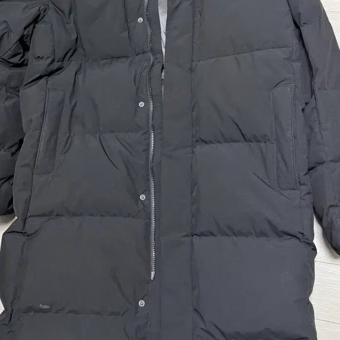 [BUNJANG] Discovery Expedition Long Padded Coat Black / 디스커버리 롱패딩 블랙