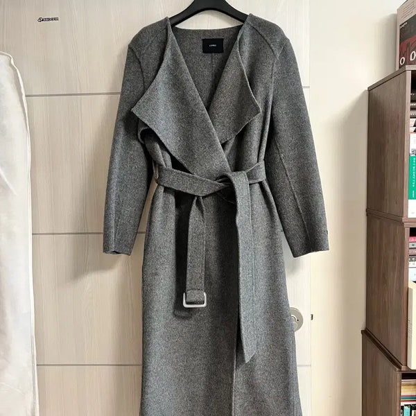 [BUNJANG] LEMUI Wool Handmade Coat (One Size) / 르뮈(LEMUI) 울 핸드메이드 코트(프리사이즈)