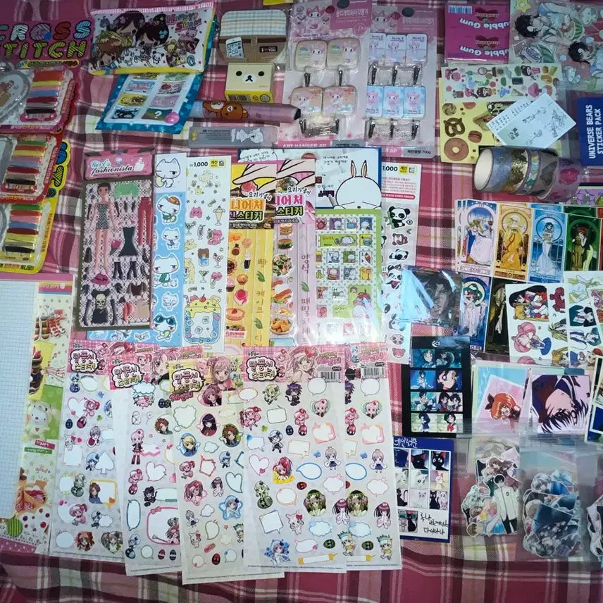[BUNJANG] Sticker and Stationery Set / 고전스티커문구세트