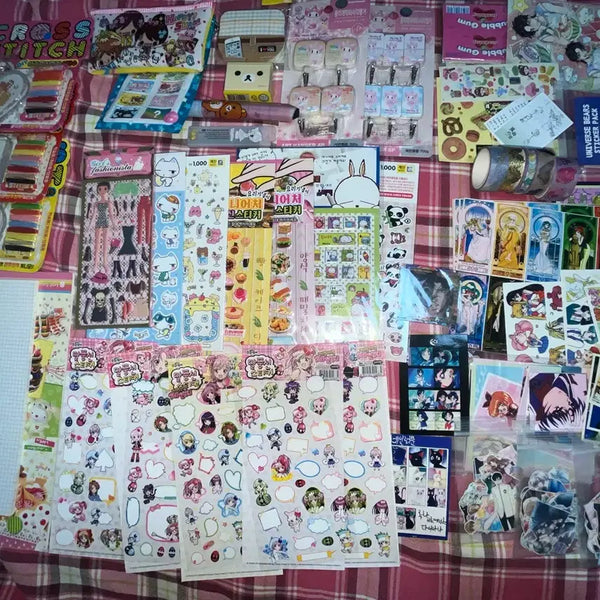 [BUNJANG] Sticker and Stationery Set / 고전스티커문구세트