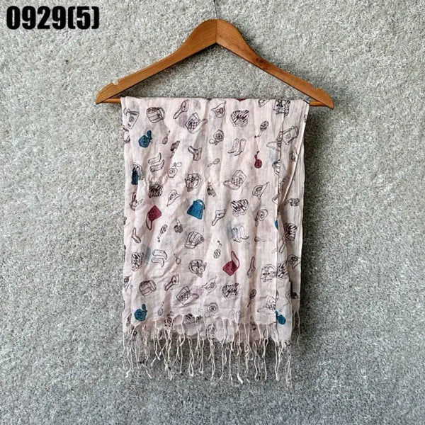 [BUNJANG] MCM Scarf Patterned / 메트로시티 스카프 0929