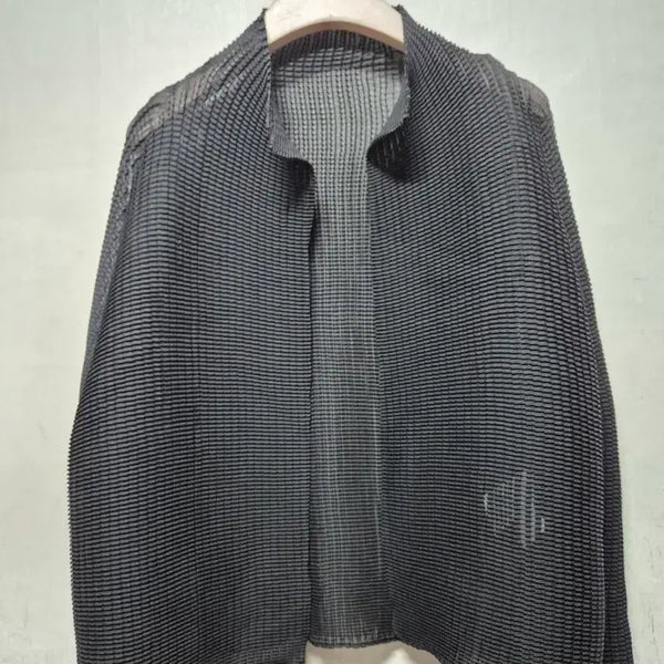 [BUNJANG] Pleats Me Pleated Cardigan / 플리츠미 노여밈 가디건