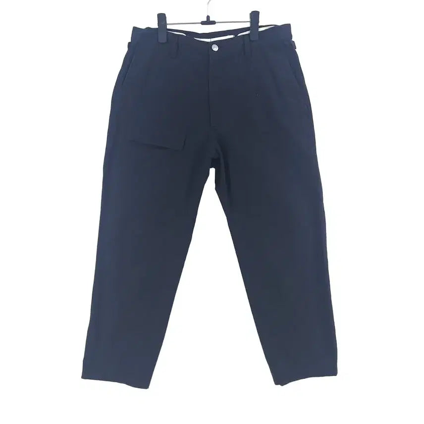 [BUNJANG] Olivd Lab Service Black Cotton Pants / [S]올리브드랩서비스 블랙 코튼 팬츠[Y69-130]/빈티지프렌