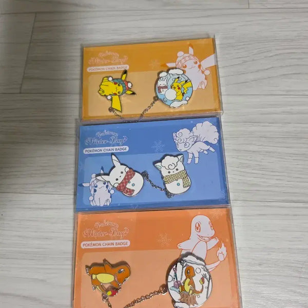 [BUNJANG] Pokemon Store Chain Badge Set / 포켓몬 스토어 체인 뱃지