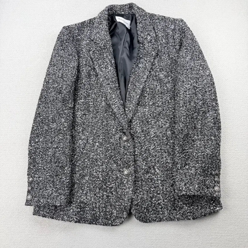 [BUNJANG] 3Times Herringbone Wool Jacket / 쓰리타임즈 헤링본 울 자켓