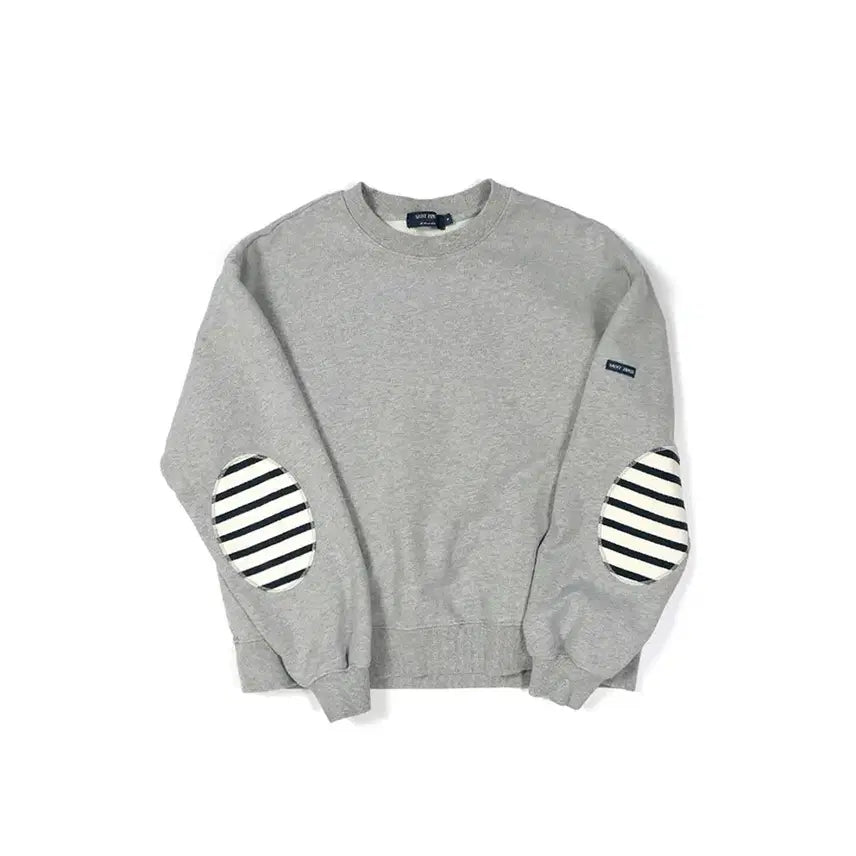 [BUNJANG] Saint James Bonbon Elbow Patch Sweatshirt / Saint James bonbon elbow patch sweatshirt