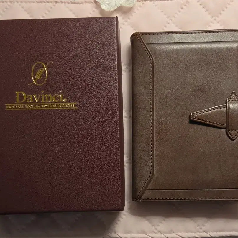 [BUNJANG] Davinci LoRROMA A7 Dark Brown Diary / 다빈치 로로마 A7 다크브라운 다이어리