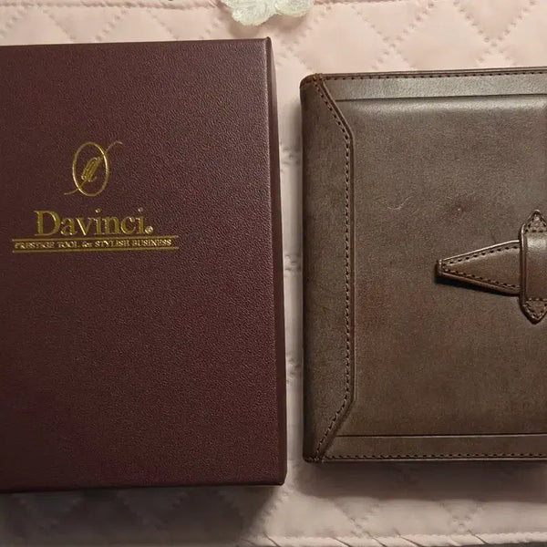 [BUNJANG] Davinci LoRROMA A7 Dark Brown Diary / 다빈치 로로마 A7 다크브라운 다이어리