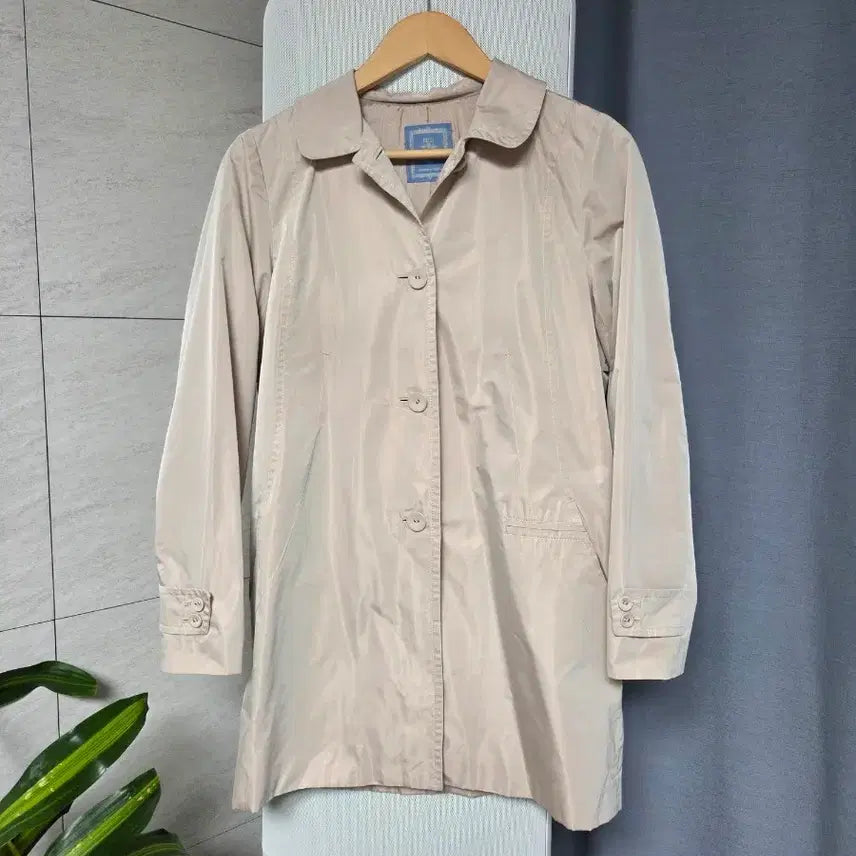 [BUNJANG] Keith Beige Jacket with Silver Thread / Keith 자켓