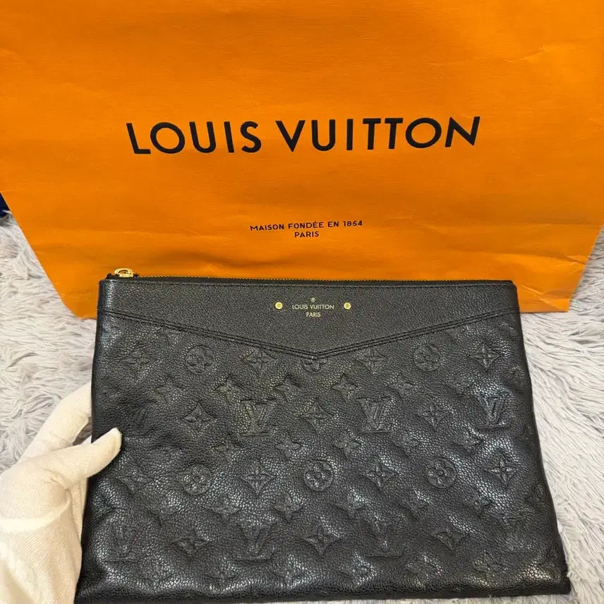 [BUNJANG] Louis Vuitton Empreinte Clutch / [S급][정품] 루이비통 앙프렝뜨 클러치