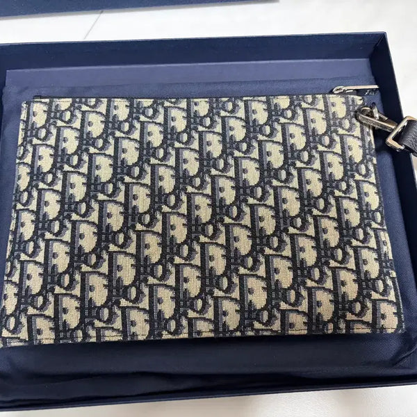 [BUNJANG] Dior Oblique A5 Pouch / 디올 오블리크 a5