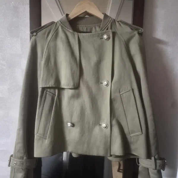 [BUNJANG] Time Short Trench Coat / 타임숏 트렌치