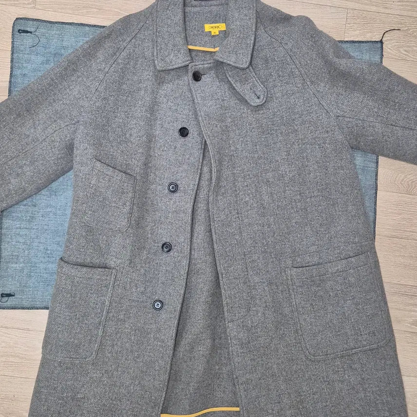 [BUNJANG] TheResQ Army Coat Limestone / [XL] 더레스큐 아미코트 라임스톤