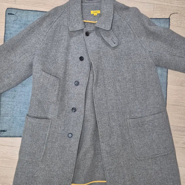 [BUNJANG] TheResQ Army Coat Limestone / [XL] 더레스큐 아미코트 라임스톤