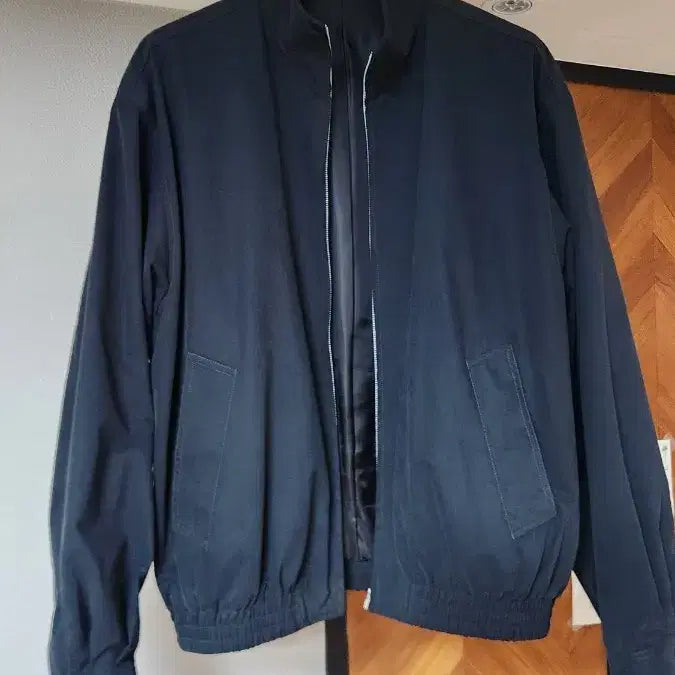 [BUNJANG] Brown Bread Stand Collar Blouson Black / [5]브라운야드 스탠드카라 블루종 블랙