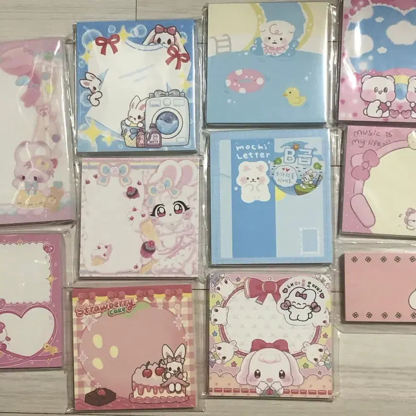 [BUNJANG] Cute Memo Pad Bundle Set / 떡메 일괄 판매
