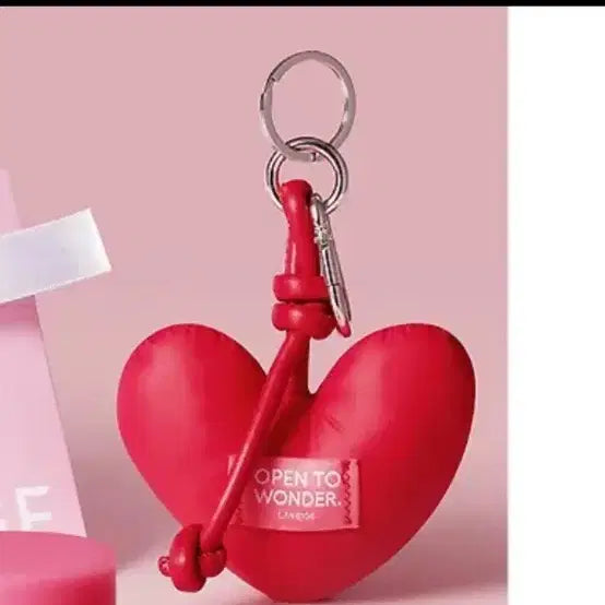 [BUNJANG] LANEIGE Heart Keyring (Sealed) / [미개봉 새상품] 라네즈 하트 키링