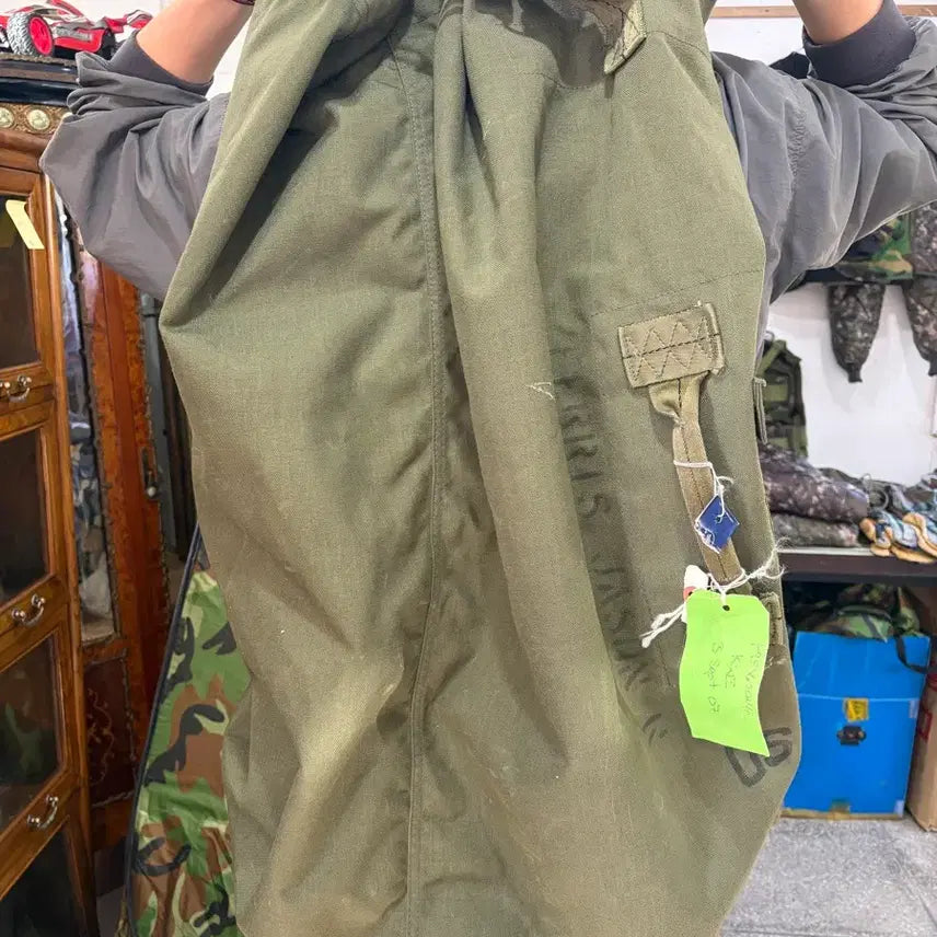 [BUNJANG] US Military Duffle Bag Backpack / US 밀리터리 더풀백, 백팩