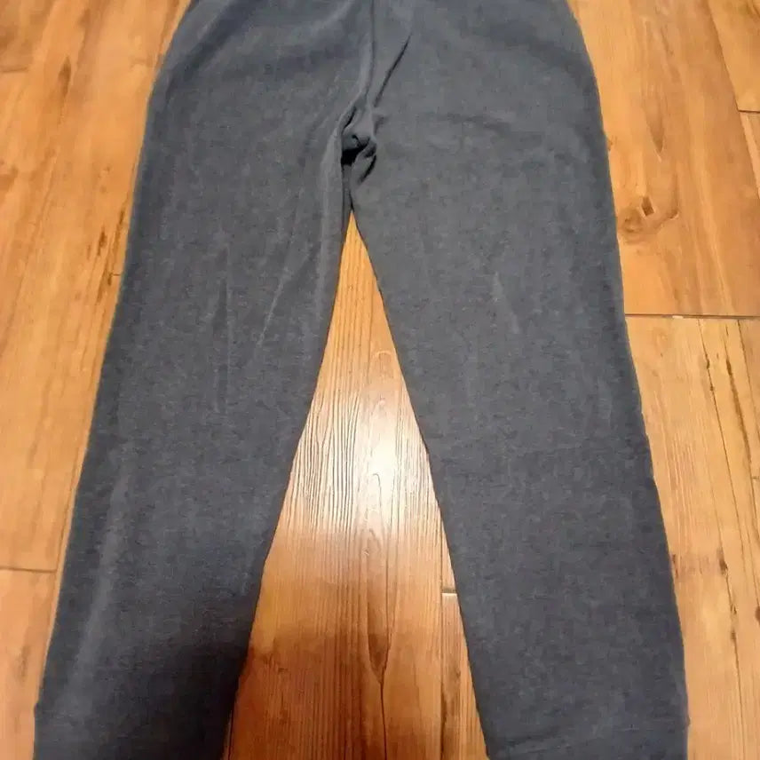 [BUNJANG] Grey Jogger Fleece Pants / 회색 조거기모 팬츠