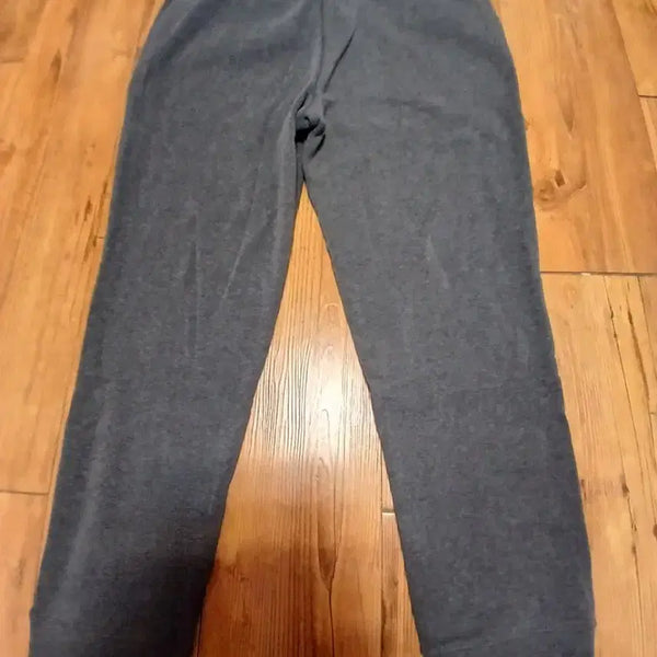 [BUNJANG] Grey Jogger Fleece Pants / 회색 조거기모 팬츠